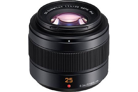 Panasonic Leica DG Summilux 25 mm F1.4 II Asph. (H-XA025). [Foto: Panasonic]