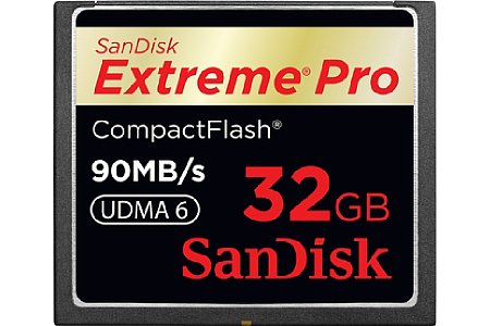 SanDisk Extreme Pro CF 64GB 32GB 16GB [Foto: Sandisk]