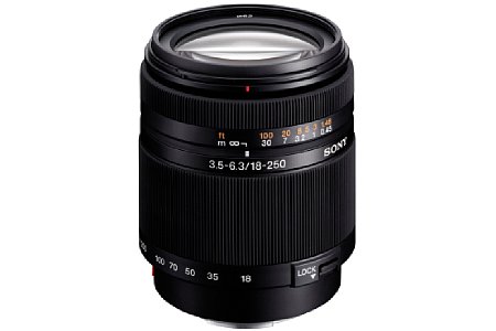 Sony 18-250 mm 3.5-6.3
(SAL-18250) [Foto: Sony]