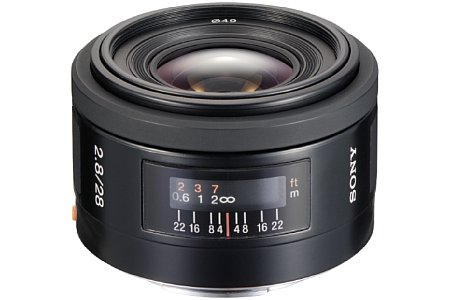 Sony 28 mm 2.8
(SAL-28F28) [Foto: Sony]