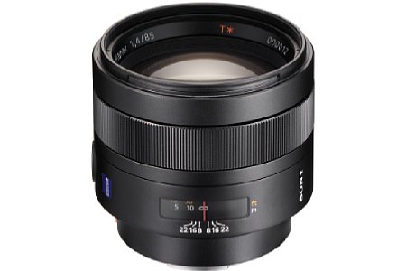 Sony 85 mm 1.4 ZA Carl Zeiss Planar T*
(SAL-85F14Z) [Foto: Sony]