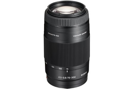 Sony 75-300 mm 4.5-5.6
(SAL-75300) [Foto: Sony]