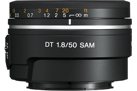 Sony DT 50 mm 1.8 SAM
(SAL-50F18) [Foto: Sony]