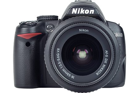 Nikon D3000 mit 18-55 VR – Produktbundle auf digitalkamera.de