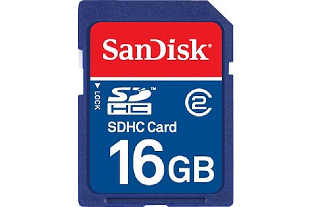 SanDisk SDHC Card 32GB 16GB 8GB 4GB [Foto: Sandisk]