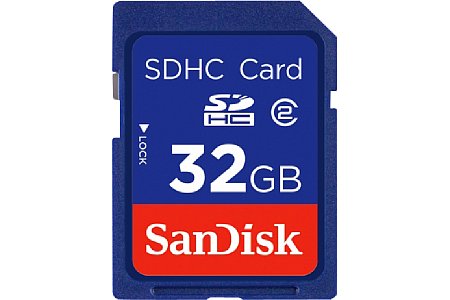 SanDisk SDHC Card 32GB 16GB 8GB 4GB [Foto: Sandisk]