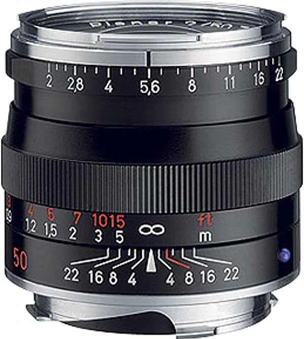 Zeiss Planar T* 2/50 ZM Datenblatt