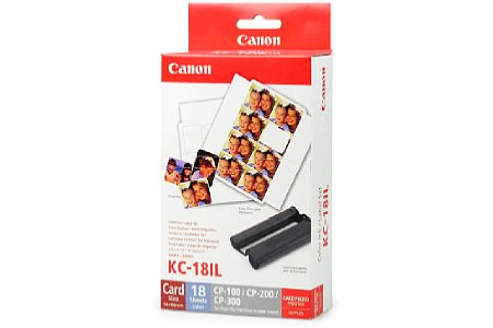 Verbrauchsmaterial-Kit Canon KC-18IL [Foto: Imaging One]