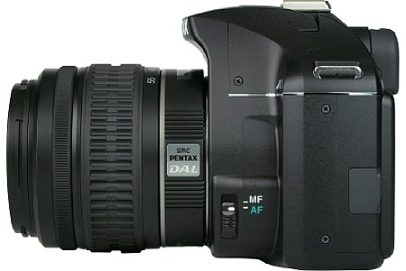 Pentax K-x mit SMC Pentax-DA L 1:3.5-5.6 18-55 mm AL [Foto: MediaNord]