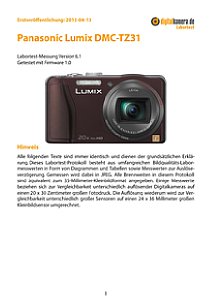 Panasonic Lumix DMC-TZ31 Labortest, Seite 1 [Foto: MediaNord]