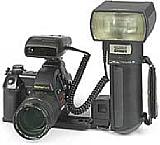 Olympus E-20P mit Blitzgerät Metz70 MZ-5 [Foto: MediaNord] [Foto: Foto: MediaNord]