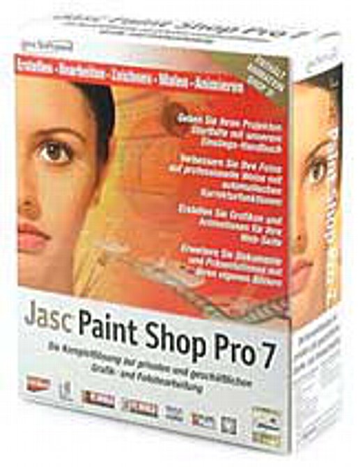 Jasc Paint Shop Pro 7 hereaup