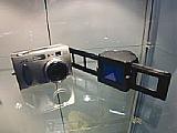 JVC GC-X3 mit Dia-Kopiervorsatz [Foto: JVC] [Foto: Foto: JVC]