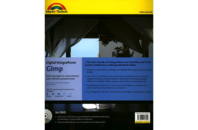 Markt+Technik Digital fotografieren mit Gimp – Gedrucktes Buch auf
