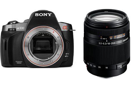 Sony Bundle Alpha 330 mit DT 18-250 mm [Foto: Sony]