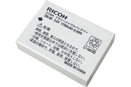 Ricoh DB-90 Lithium-Ionen-Akku [Foto: Ricoh]