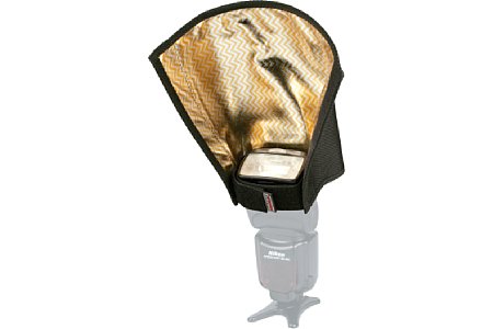 Honl Photo Reflektor Gold/Silber Speed Snoot 8' [Foto: MediaNord]