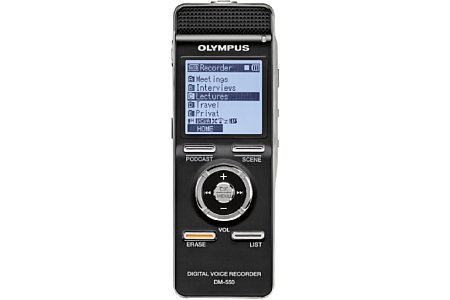 Olympus DM-550 Digitaler Diktiergerät [Foto: Olympus]