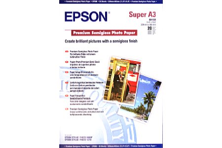 Epson A3 Premium Semiglanz Papier 50 Blatt S041328 [Foto: Imaging One]