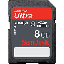 SanDisk Ultra SDHC UHS-1 8 GByte