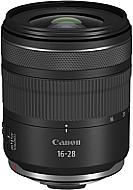 Das Canon RF 16-28 mm F2.8 IS STM ist beim Transport 9 cm kurz, misst 7,7 cm im Durchmesser und wiegt unter 450 g. Zum Fotografieren muss es mittels des Zoomrings ausgefahren werden. [Foto: Canon]