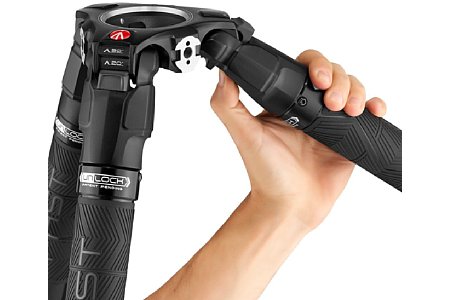 Manfrotto 635 Einzelrohrstativ, Kohlefaser (MVTSNGFC). [Foto: Manfrotto]