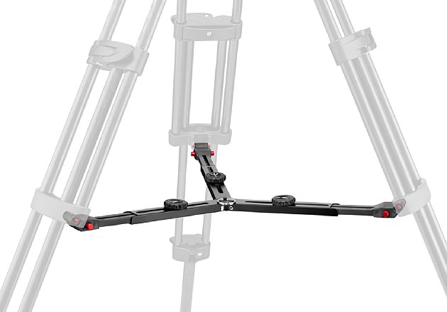 Manfrotto MVTTWINMC mit Mittelspinne. [Foto: Manfrotto]