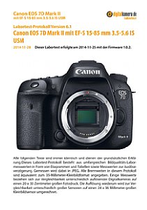 Canon EOS 7D Mark II mit EF-S 15-85mm 3.5-5.6 IS USM Labortest, Seite 1 [Foto: MediaNord]