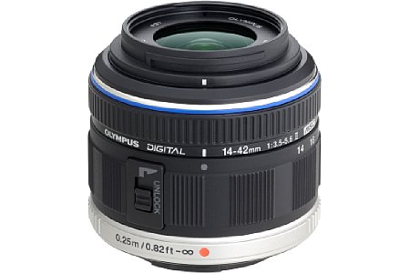 Olympus 14-42 mm 3.5-5.6 II M (EZ-M1442-II) schwarz [Foto: Olympus]