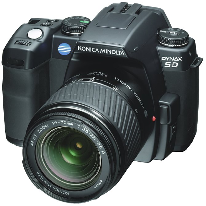 Konica Minolta Dynax 5D und Dimage X1 mit AntiShake digitalkamera.de