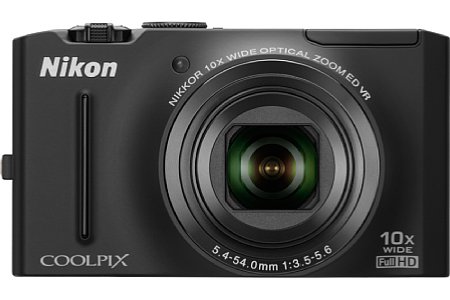 Nikon Coolpix S8100 schwarz [Foto: Nikon]