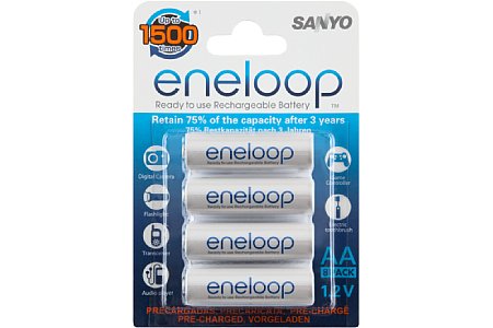 Sanyo eneloop AA 1,2V Ni-MH (8 Stück) [Foto: Sanyo]
