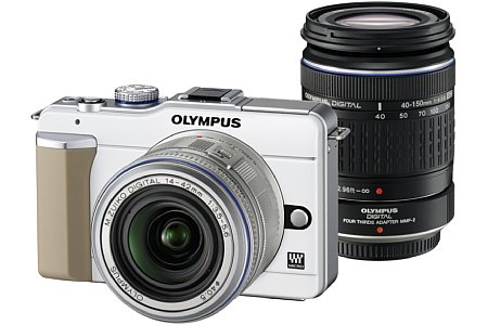 Olympus Pen E-PL1 Double Zoom Kit II – Produktbundle auf 
