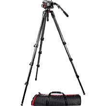 Manfrotto 504HD,536K Stativssys. in Einrohrausführung m. Video-Kopf , größe Höhe