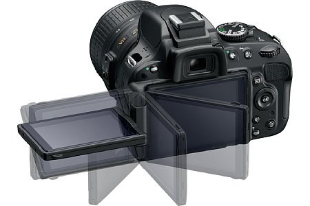 Nikon D5100 mit 18-55 mm 1:3.5-6.6 G VR [Foto: Nikon]