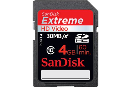 SanDisk Extreme HD Video 4GB [Foto: SanDisk]