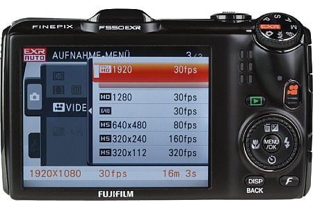 Fujifilm FinePix F550EXR [Foto: Fujifilm]