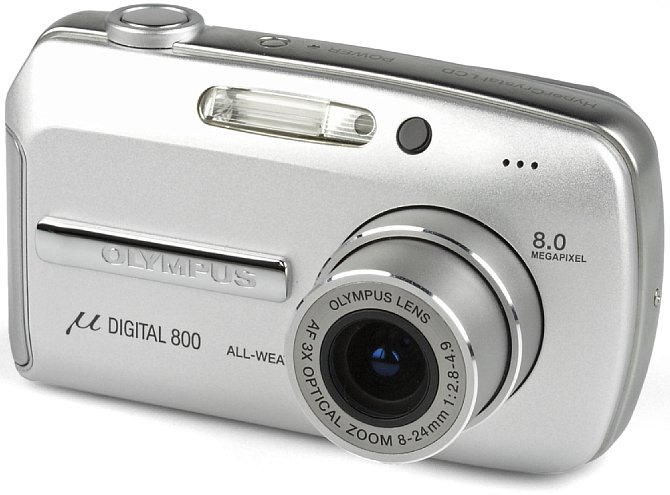 Testbericht: Olympus mju Digital 800 Kompaktkamera