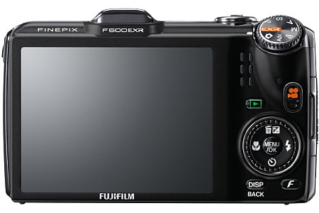 Fujifilm FinePix F600EXR schwarz [Foto: Fujifilm]
