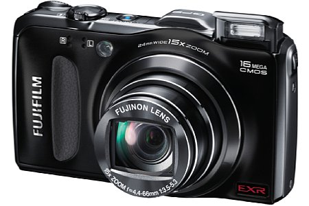 Fujifilm FinePix F600EXR schwarz [Foto: Fujifilm]