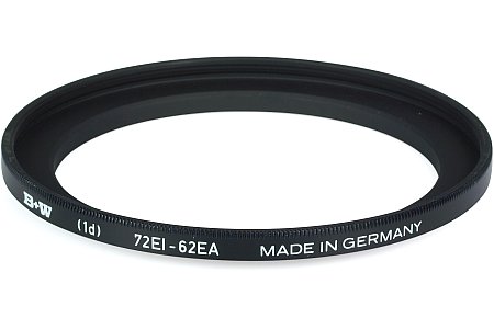 B+W Reduzierring 72/62 mm [Foto: MediaNord]