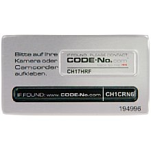 CODE-No.com Sicherheitslabel Foto-Mix Alu