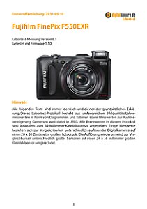 Fujifilm FinePix F550EXR Labortest, Seite 1 [Foto: MediaNord]