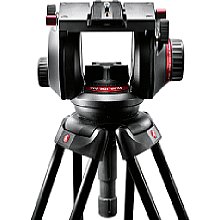 Manfrotto 509HD Pro Fluid-Video-Neiger mit Gleitplatte