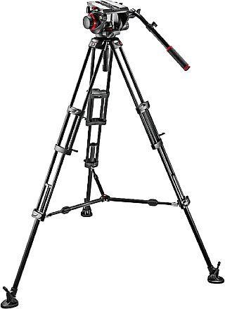 Manfrotto MA 509HD,545BK - Kit aus Kopf und Stativ [Foto: Manfrotto]