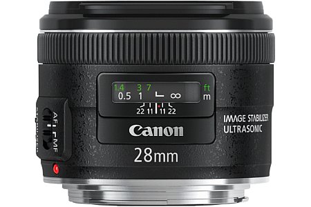 Canon EF 28 mm f2.8 IS USM [Foto: Canon]