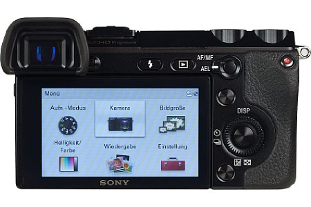 Sony NEX-7B schwarz. [Foto: Sony]