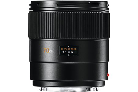 Leica Summarit-S 1:2,5/70 mm Asph (ohne Zentralverschluss). [Foto: Leica]