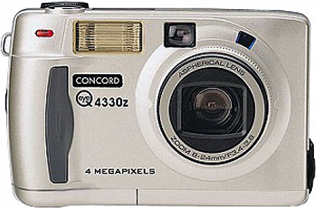 Digitalkamera Concord Eye-Q 4330z [Foto: Concord Camera Corp.]