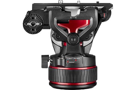 Manfrotto MVH608AH Nitrotech 608 Fluid-Videokopf. [Foto: Manfrotto]